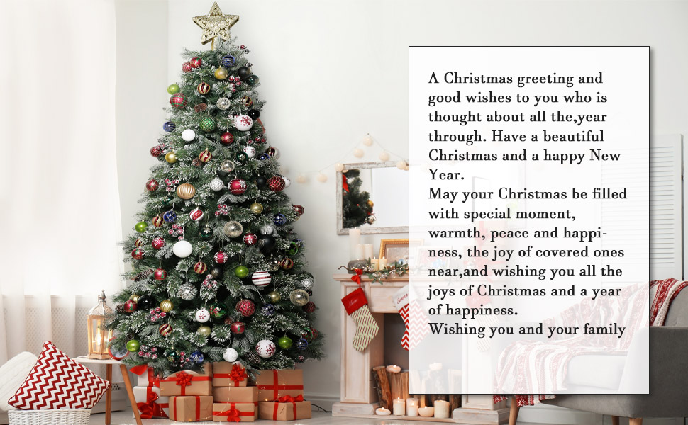 Прикраси для ялинки Shareconn 30 шт. Діаметр 6 см (60 мм), червоний та золотий колір, міцні, для ялинки та святкування