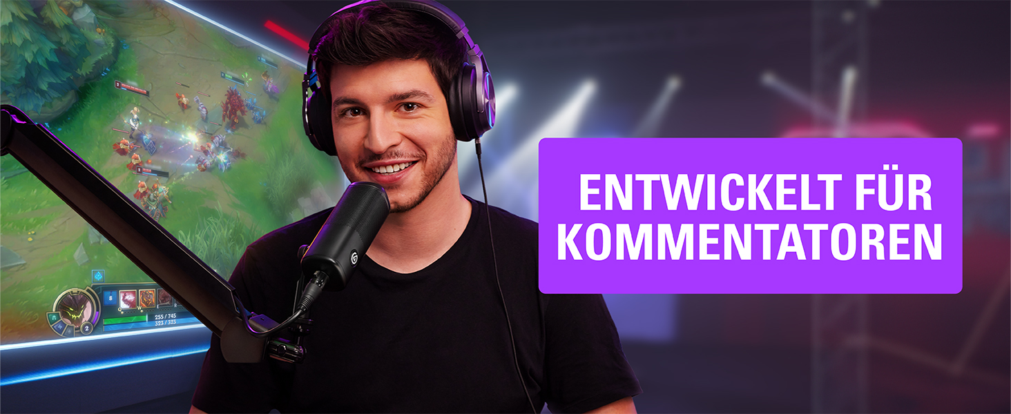 Елгато Wave DX – Динамічний XLR мікрофон з нирковою характеристикою, для подкастів, стрімінгу та трансляцій, без підсилювача, сумісний з Mac/PC