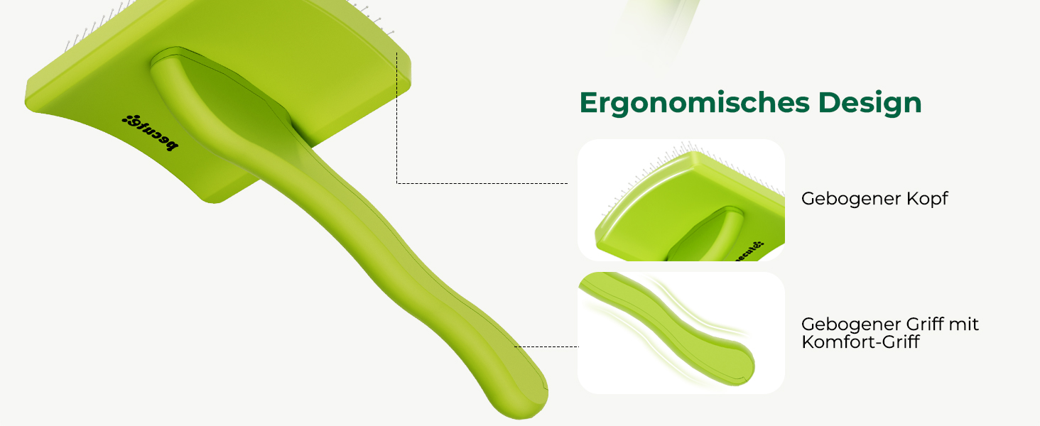 Пекют Лiкер Бюртє Профi: щiтка для собак, видаляє підшерстя, ковтуни. Ідеально для пуделів, тедi, кокапу. (25 мм, 15 мм)