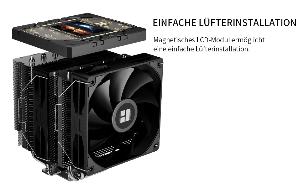 Кулер для процесора Thermalright Peerless Assassin 120 VISION MAX ARGB Black з 5