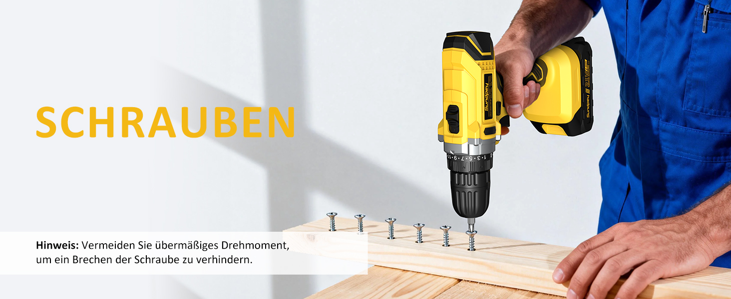 Набір інструментів Sundpey 170 предметів з акумуляторним дрилем-шуруповертом 21V, універсальний для дому, будівельні та ремонтні роботи