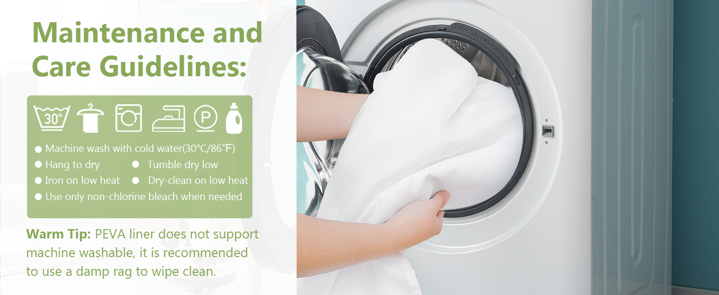 Шторка для душу з тканини вафельного плетіння, важка, водонепроникна, з TPU-покриттям, з сітчастим вікном, готельний стиль, 2 гачки, (Зелений, 83 x 83 см)