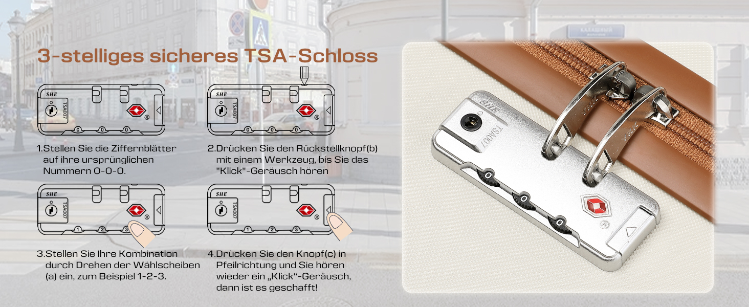 Набір валіз Joyway 5шт з ABS пластику, розширюваний, з TSA-замком. Включає: валізу-тролі, 1 велику сумку та 1 косметичку. Білий набір валіз