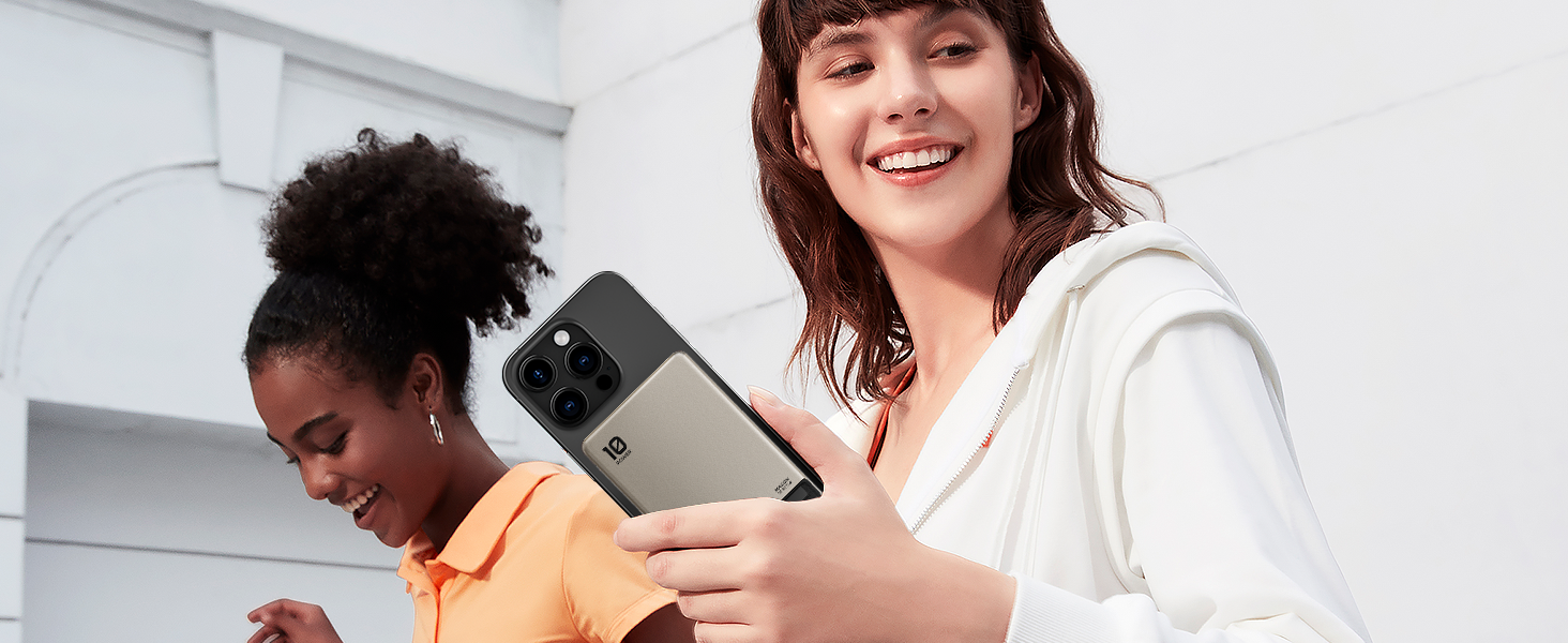 Power Bank Kuulaa Ultra Slim Magsafe 10000mAh 20W: Швидка зарядка, бездротовий акумулятор для iPhone