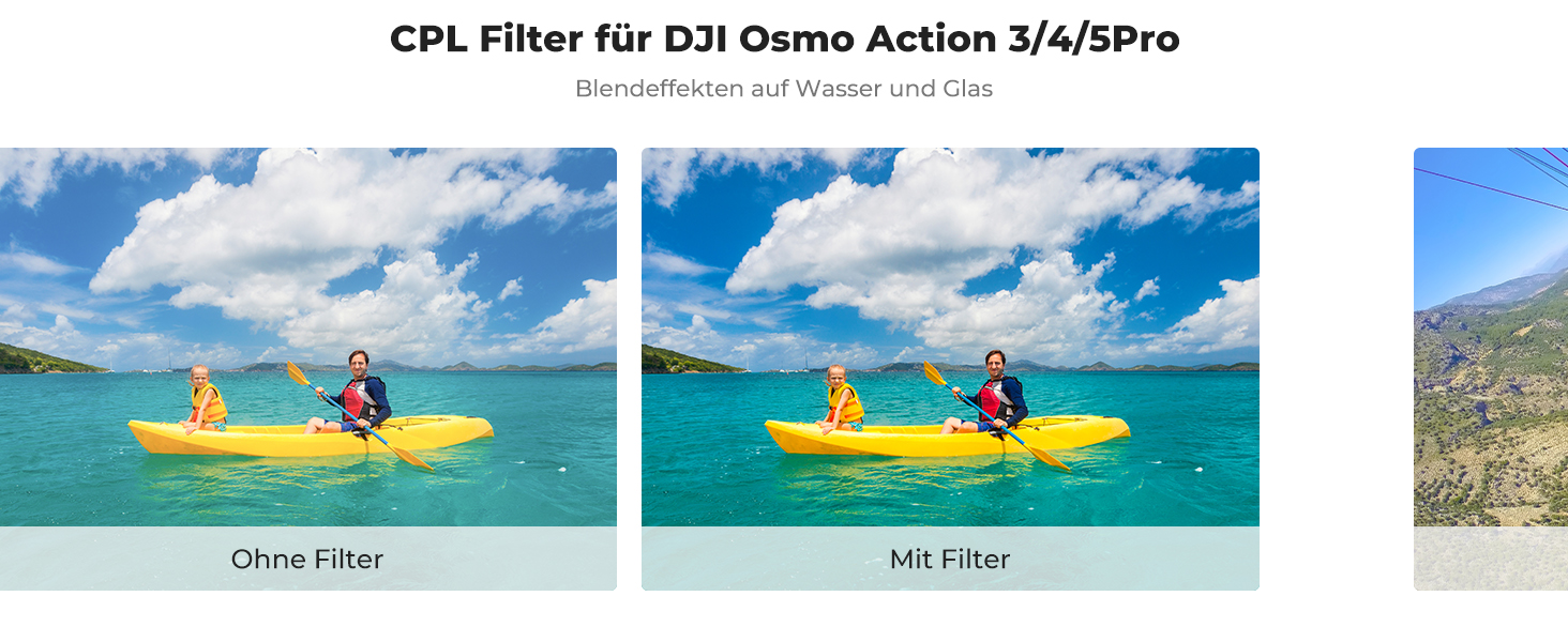 Фільтри нейтральної щільності K&F Concept ND8/16/32/64 для DJI Osmo Action 4/5 PRO - комплект