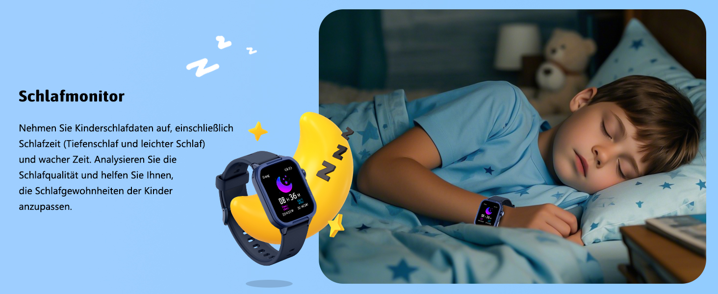 Дитячий розумний годинник Kinder Smartwatch для хлопчиків та дівчаток. Активність, серцевий ритм, сон, IP68, водонепроникність, 19 спортивних режимів.