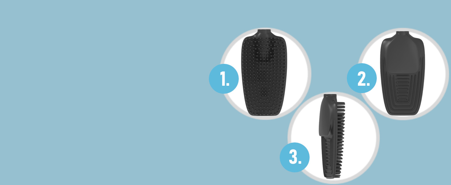 Силіконова щітка для унітазу 3-в-1 з тримачем та кріпленням на стіну, довга ручка з нержавіючої сталі, гігієнічна з ламелями та скребком - набір для ванної кімнати та гостьового туалету, нержавіюча сталь, срібло