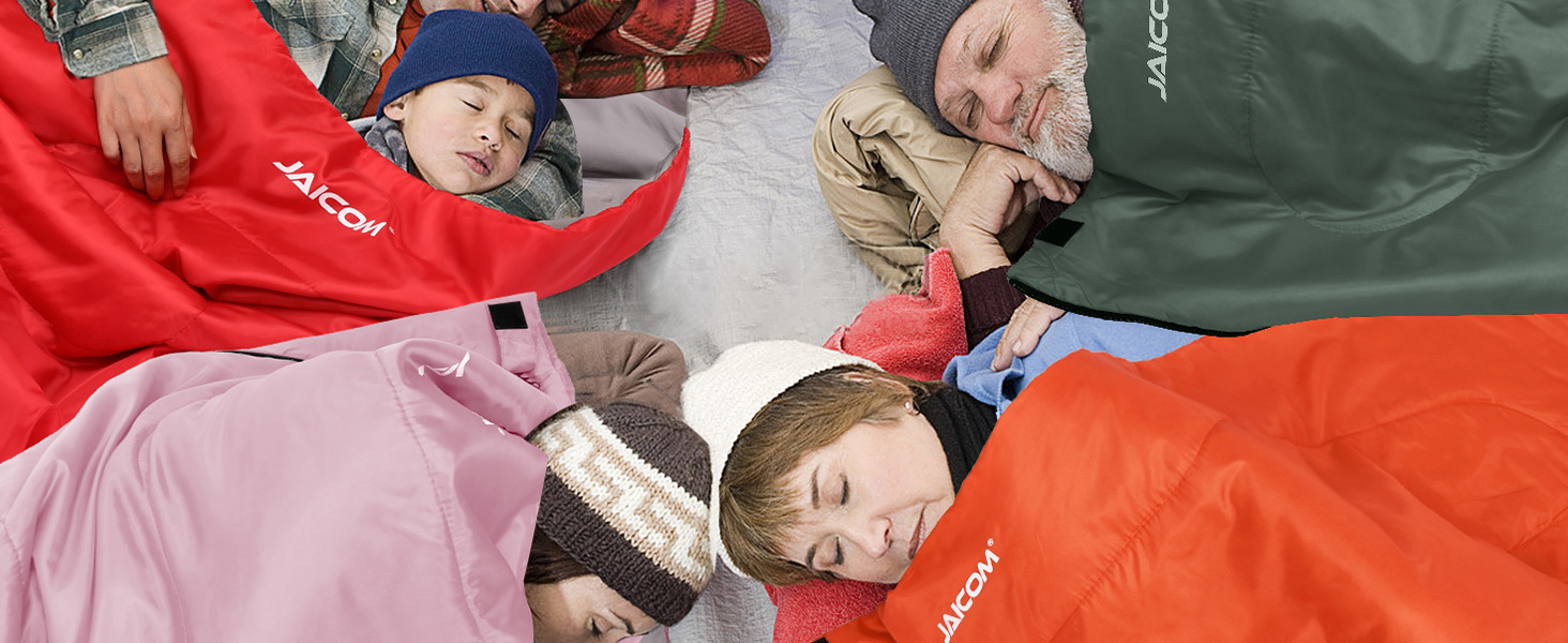 Літній спальний мішок - компактний, легкий, для кемпінгу, відпочинку на природі, дорослих, піших прогулянок, відпочинку в приміщенні, зелений