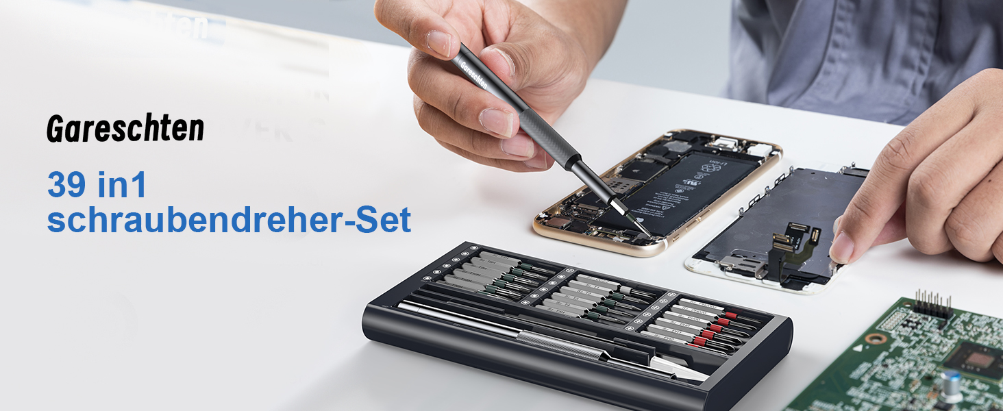 Електрична викрутка 36 в 1 Mini Electric Screwdriver set, акумуляторний набір з бітами H4, H6.3, 4 моменти, 1500mAh, інструмент для ремонту телефонів, окулярів, годинників, ноутбуків