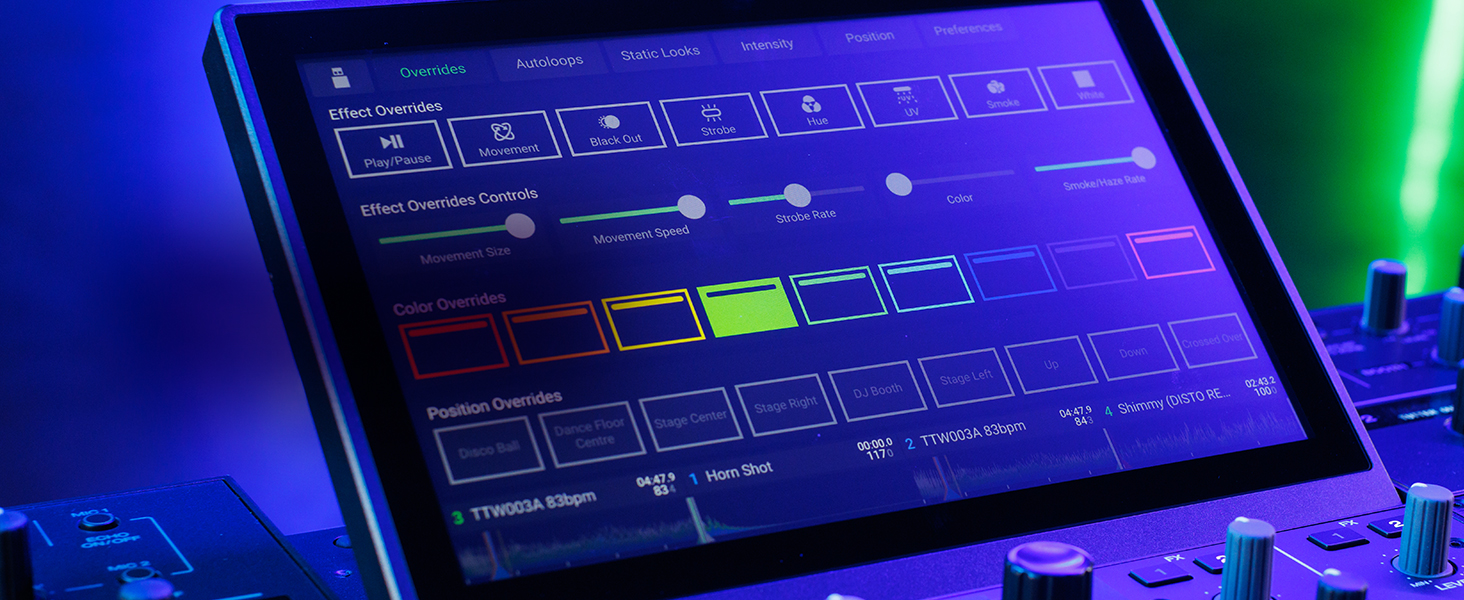 Denon DJ PRIME 4+ - DJ контролер з розділенням STEM, Wi-Fi, сенсорний екран 10.1