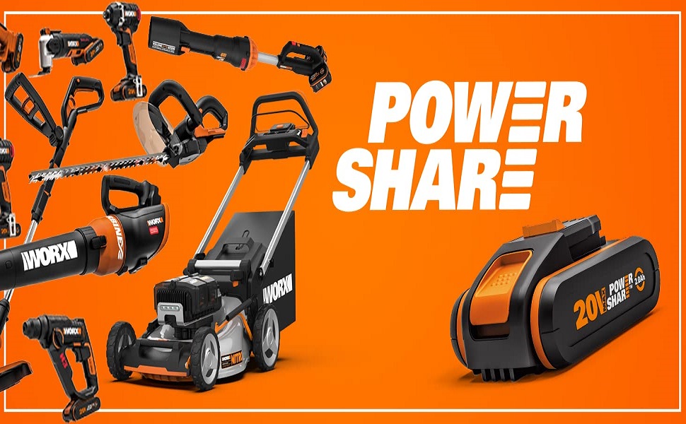 Акумуляторна мультищітка WORX WG441E.9 20В для очищення каменю та дерева, видалення бур'янів, з водяним підключенням, сумісна з PowerShare, без акумулятора та зарядного, сталева щітка для швів тротуару