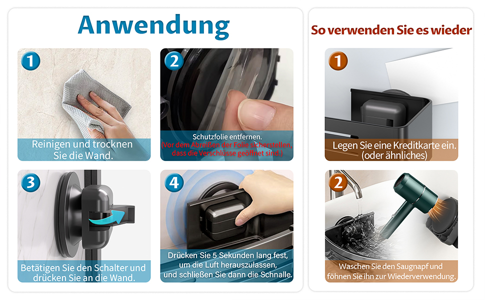 Двошаркова полиця для душу без свердління з присосками, вологостійка, чорна. Організатор для ванної кімнати з тримачем для рушників, шампуню та гелю для душу. Кутова полиця для душу з гачками, 2 шт.