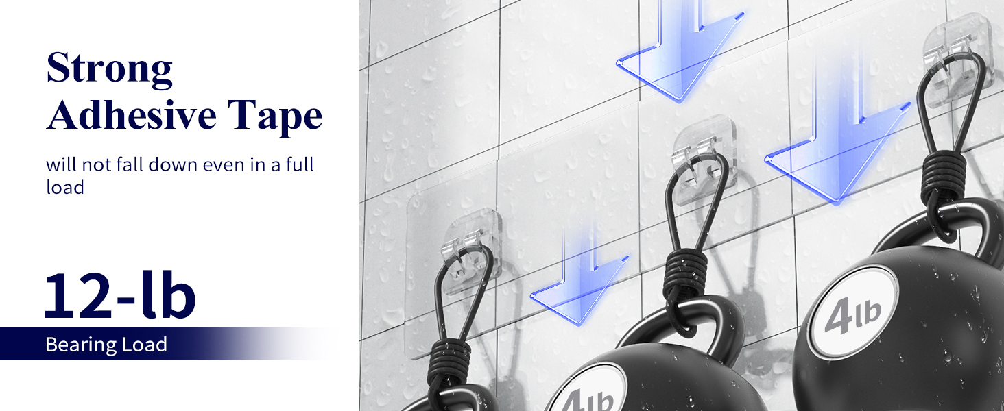 Набір поличок для душу Kitsure без свердління - 2 шт., нержавіюча сталь, органайзер для ванної кімнати, велика місткість, тримач для шампуню, чорний 4027BL