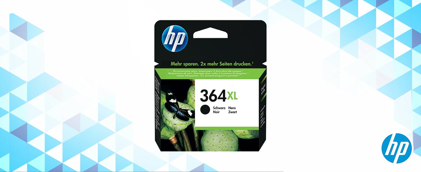 Оригінальний чорний картридж HP 364XL для принтера, підвищена ємність (XL), чорний