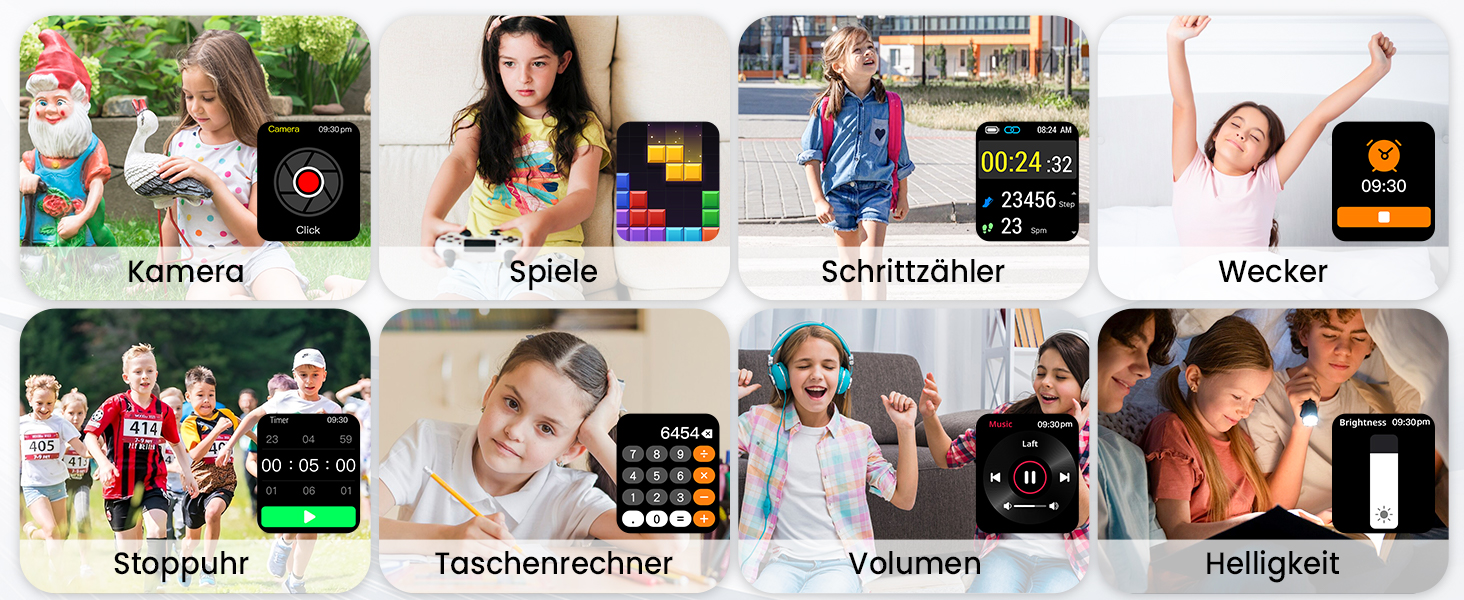 Дитячий розумний годинник Kinder Smartwatch з GPS, 4G, відеодзвінками, SOS та іграми для дітей 4-12 років (рожевий)