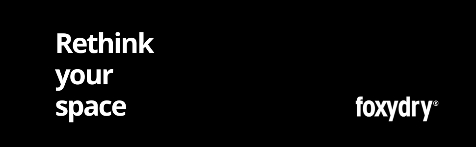 Сушарка для білизни FoxyDry HIDE настінна, розкладна, 71x35x13 см, білий (Limited Edition)