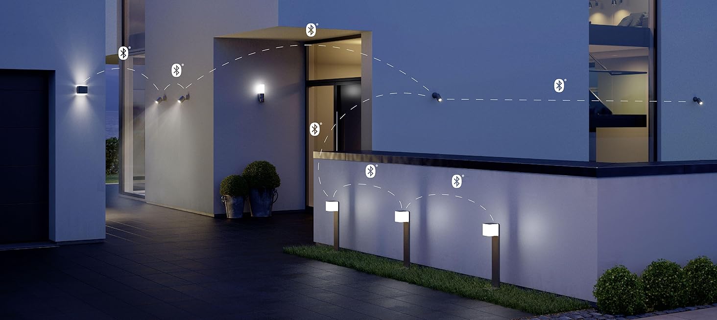 Світлодіодний прожектор Steinel XLED Home 2 S білий, 13,7 Вт, 1550 лм, з датчиком руху, Bluetooth, поворотний, 180°, 10 м