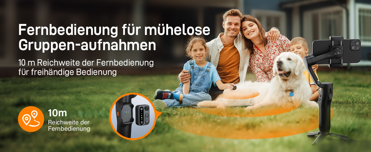 Hohem iSteady X3 SE - Стабілізатор для смартфона, 3-осьовий, чорний