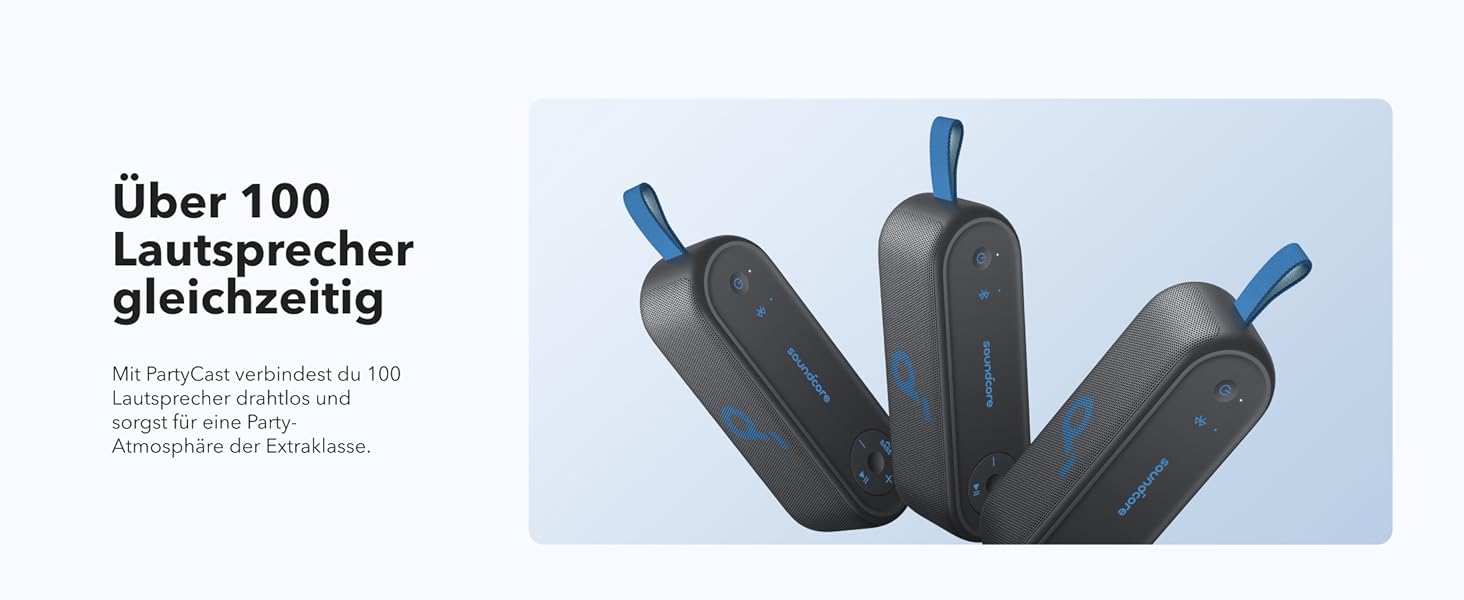Soundcore Select 3: Портативна Bluetooth колонка з потужним звуком, BassUp™ та IPX7 захистом