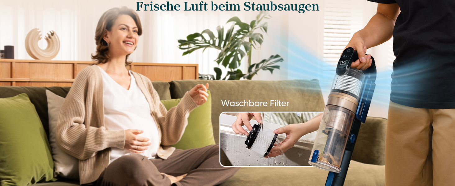 Бездротовий пилосос Levoit LVAC-200 - 4-в-1, для дому та авто, 75 м², фільтрація 99,9%, видалення шерсті тварин