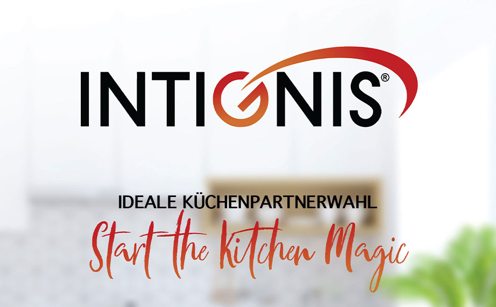 INTIGNIS® Преміум сковорода з кришкою, антипригарна, 28 см, глибока, сумісна з усіма типами плит, включаючи індукційну, без хімікатів, з надзвичайною антипригарним покриттям, чорна