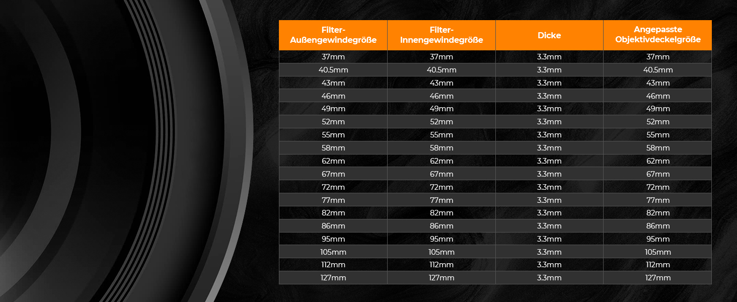 Фільтр ND K&F CONCEPT Nano-X Serie 95mm ND100000 - 16.6 ступенів затемнення