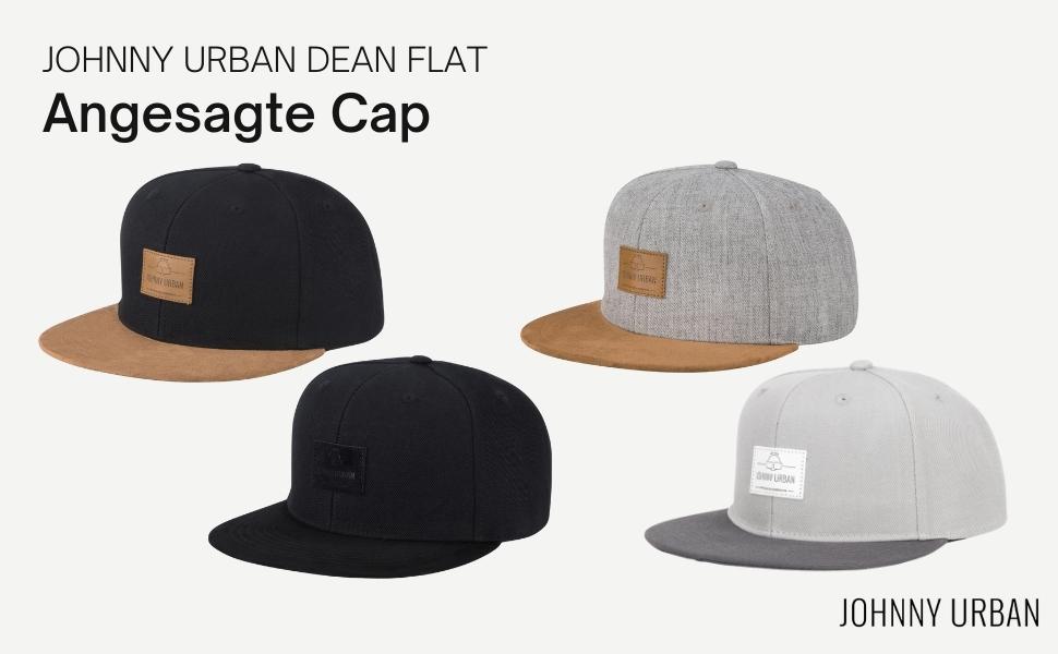 Кепка Johnny Urban Dean - стильна кепка-снуд для чоловіків та жінок, чорна/коричнева, регульована