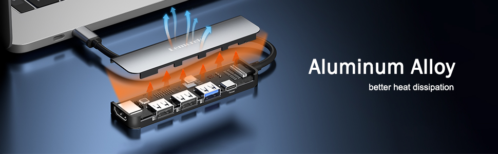 Док-станція USB-C хаб 3 Display-2025: 3 монітори, 2x HDMI 4K, VGA, Ethernet 1000M, 4 USB A 3.0/2.0, 100W PD, SD/TF, AUX 3.5mm, адаптер для Windows/Mac/Dell/HP