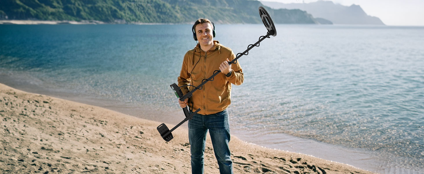 Металошукач OMMO Profi Set: 6 режимів, водонепроникний, LCD дисплей, висока чутливість, для дорослих та дітей