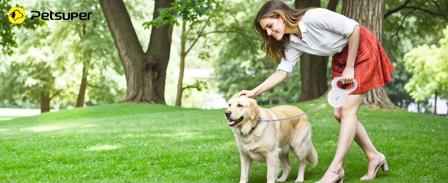 Рулетка для собак Active Brake - міцна повідка для середніх та великих собак до 60 кг (5 м)