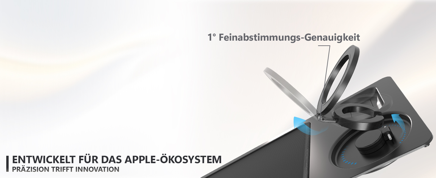 Підставка для ноутбука LIBWYS MagiDesk Pro з магнітним тримачем для телефону (Magsafe), для ноутбуків до 17 дюймів