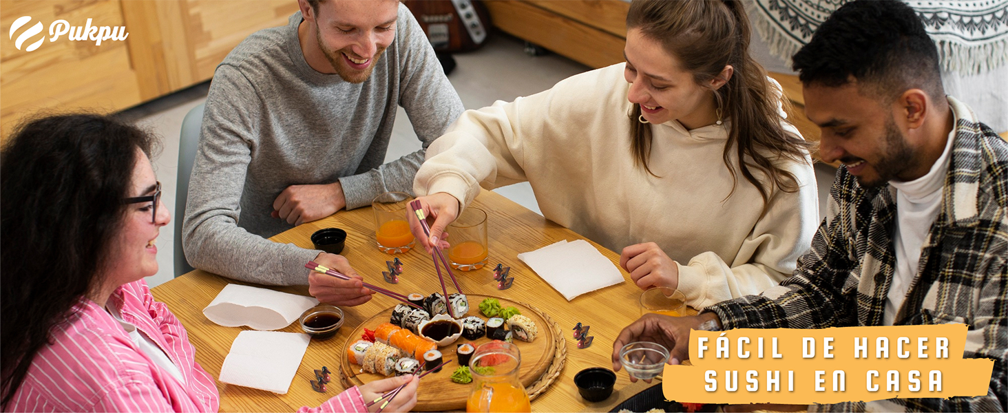 Набір для приготування суші: роловщик, форми, аксесуари - DIY стартовий набір для початківців