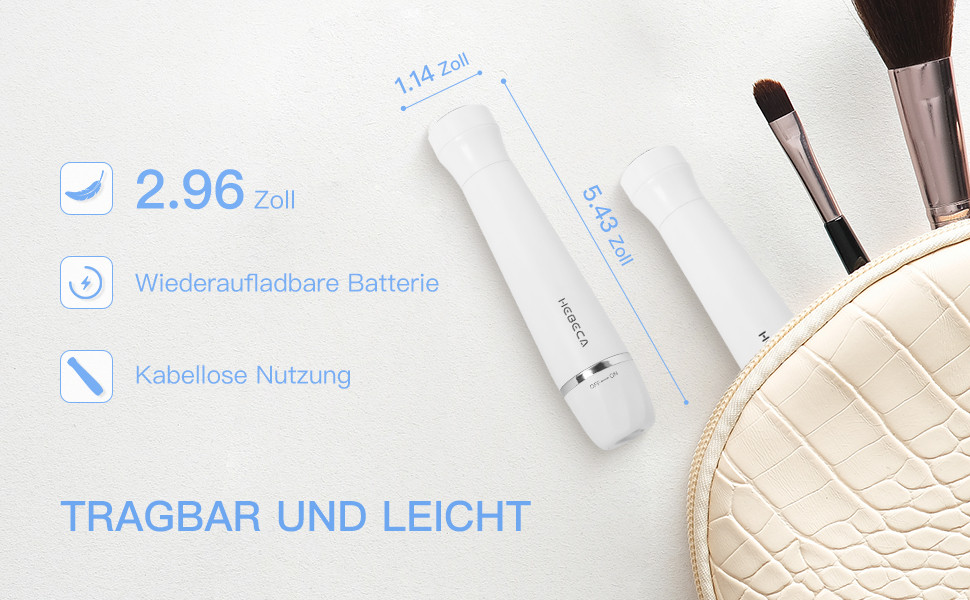 Електричний триммер для волосся на обличчі 3-в-1 для жінок. Триммер для брів, обличчя, тіла. Бездротовий, водонепроникний. Білий