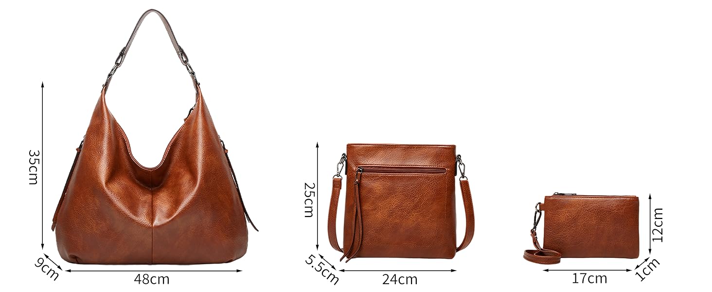 Жіноча сумка-шопер елегантна крос-боді з PU-шкіри (кава/світло-хакі) з кишенею на блискавці