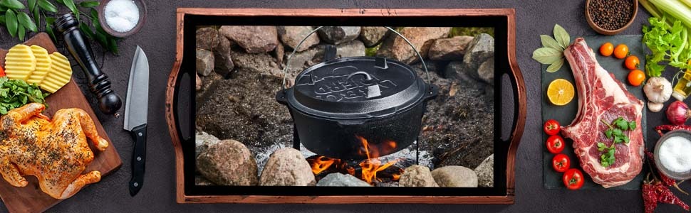 Чавунна сковорода BBQ Nerd для гриля 35 см з носиком і ручками, антипригарна, жаростійка, для смаження та запікання, 4550 г