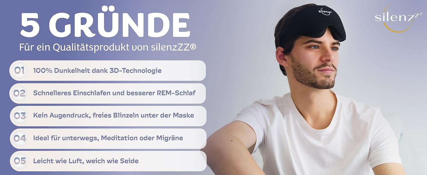 Маска для сну преміум-класу 3D - комфортна пов'язка на очі для жінок та чоловіків - забезпечує повну темряву - рожева, 1 шт.