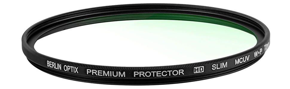 Фільтр UV Berlin Optix Premium 46mm Schott-Glas з 16 шарами MC, надтонкий, захист об'єктива