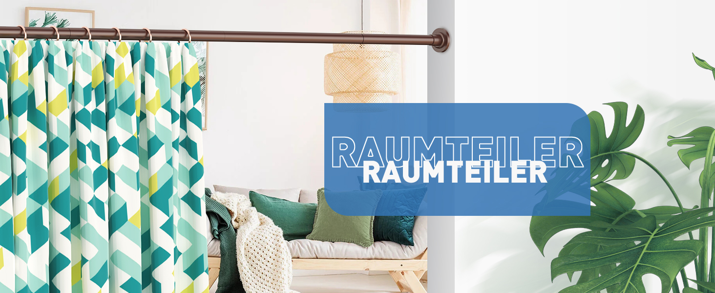 Штанга для штор без свердління, 48-119.4 см, телескопічна, кріпиться без свердління, чорна. Підходить для душу та штор. 1 шт.