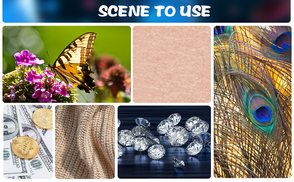 BEBANG Кишеньковий мікроскоп 60x-120x з LED-підсвічуванням, ручний міні-мікроскоп для дітей, студентів та дорослих, для мікробіологічних спостережень