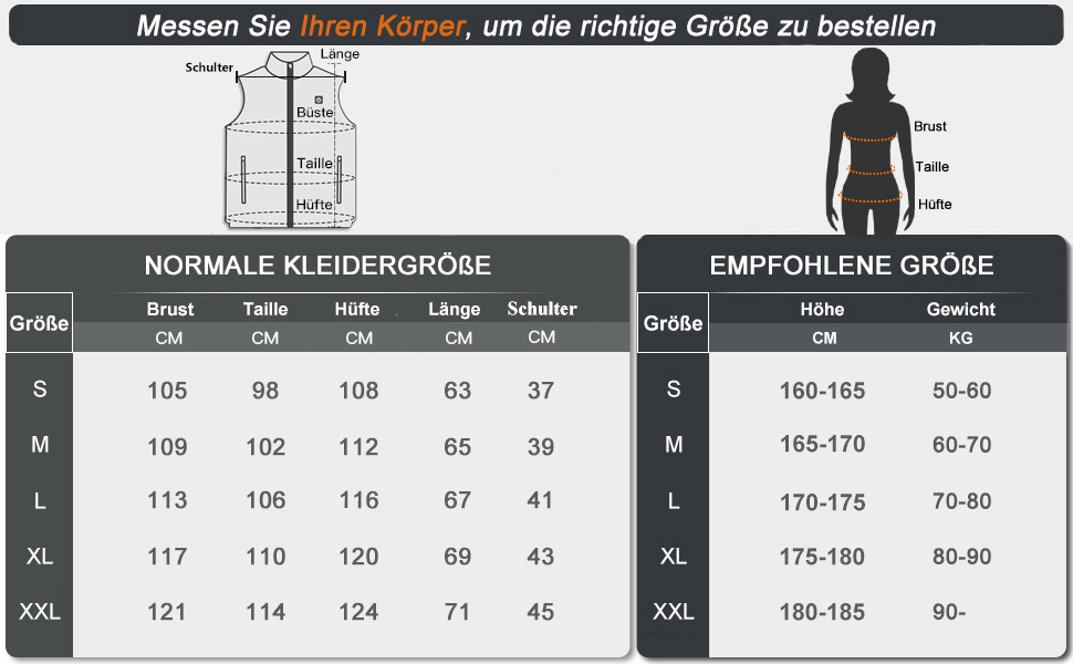 Loowoko Обогреваемая жилетка для женщин с Powerbank 10000mAh, Легкая термо-жилетка, 3 температурні режими + 4 зони обігріву, Працює від акумулятора, Можна прати, Для роботи на вулиці, Мотоцикл, Прогулянки та вигул собак
