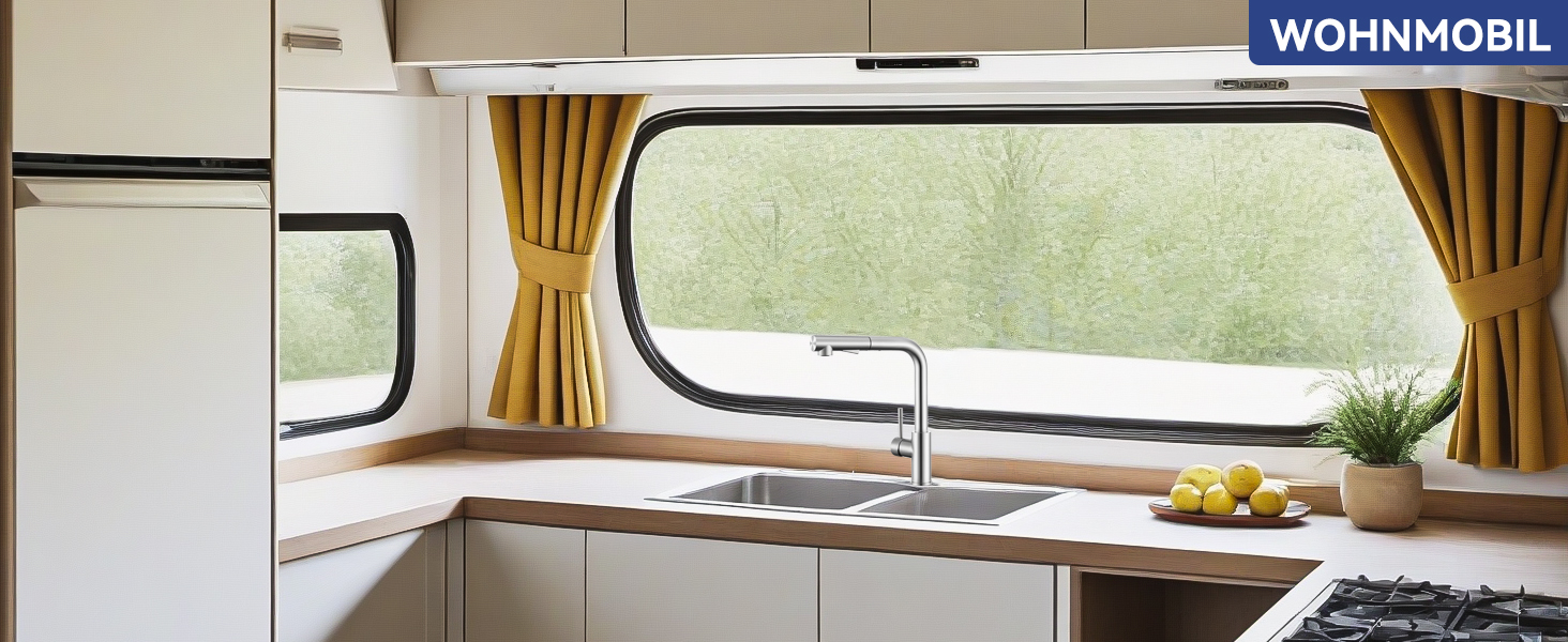 Змішувач кухонний Sofetiy висувний з душем, нержавіюча сталь, 360° поворот, одноlever, 2 режими струменя