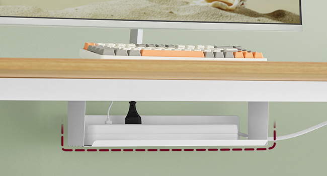 VASAGLE Electric Height Adjustable Desk - Vintage Brown, 60 x 120 x (72-120) cm, Memory Function, Wood & Steel Frame