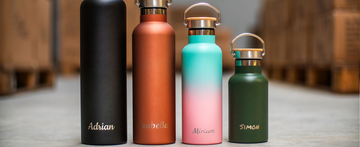 Фляга з нержавіючої сталі Milu 350/500/750/1000 мл (+3 кришки) з трубочкою, термос, ізольована пляшка для води, дитяча, доросла, для подорожей, без витоку (оливковий, 350 мл)