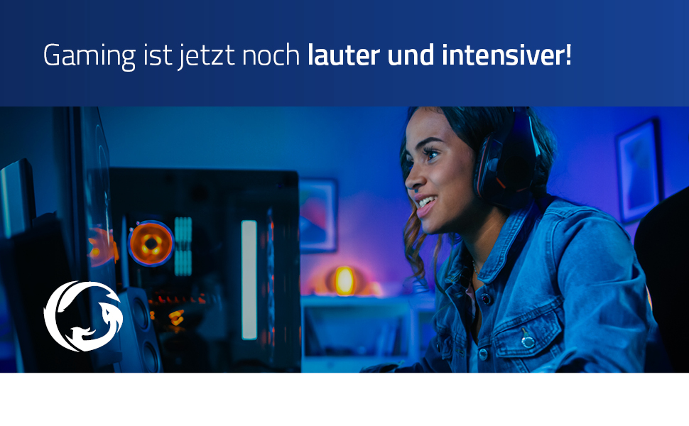 Ігровий комбо-кіт NEDIS 4-в-1: клавіатура, навушники, миша, килимок для миші - USB - QWERTY - 3200 DPI