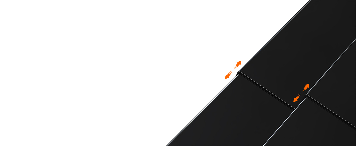 Органайзер для спецій Lifewit 4-ярусний, для 56 пляшок, розсувний, 35-68 см (чорний)