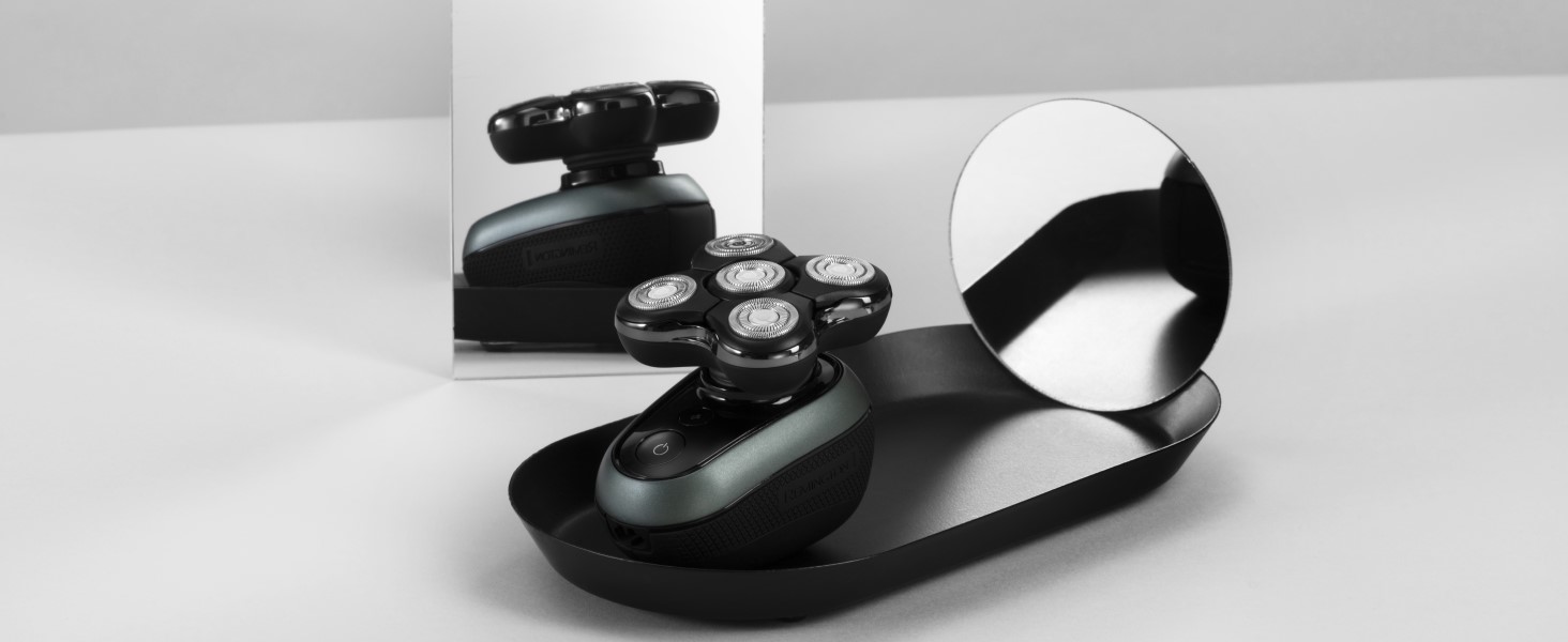 Електричний голкострум Remington XR1600 для гоління голови чоловіків - 5 голкових насадок, гоління до 0,2 мм, вологостійкий, з тримером