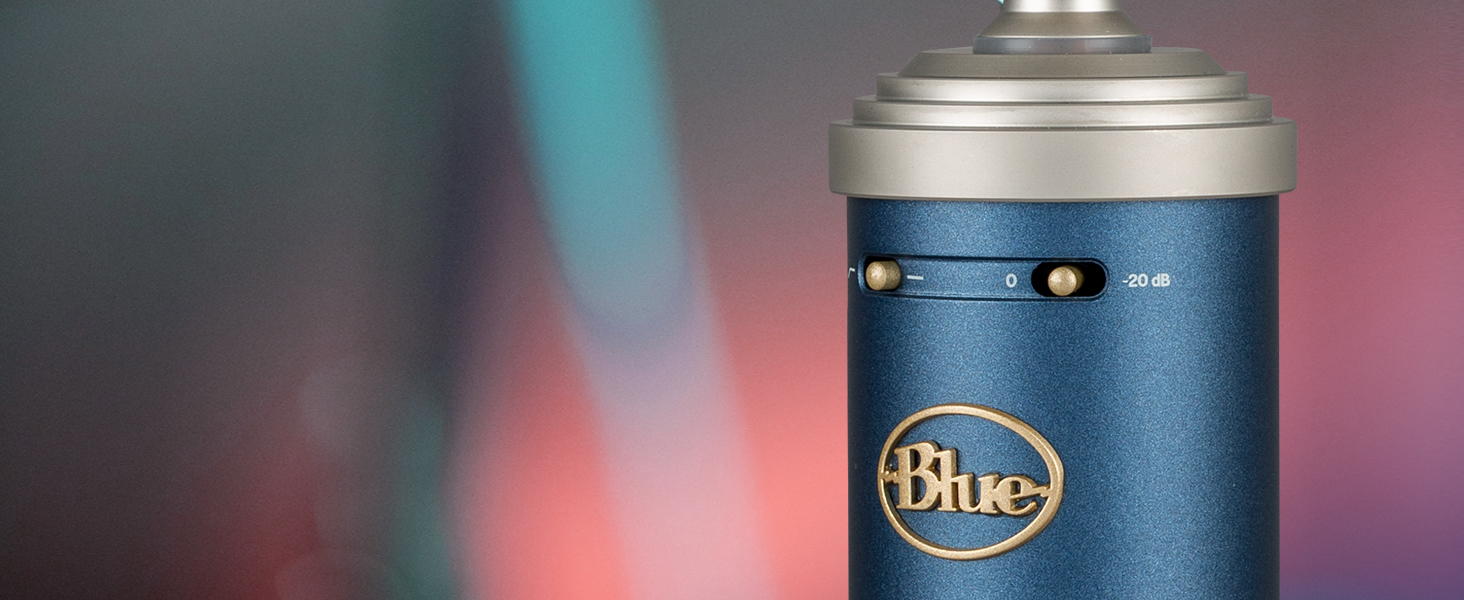 Bluebird SL: Конденсаторний мікрофон Blue XLR для запису та стрімінгу, сірий + стійка