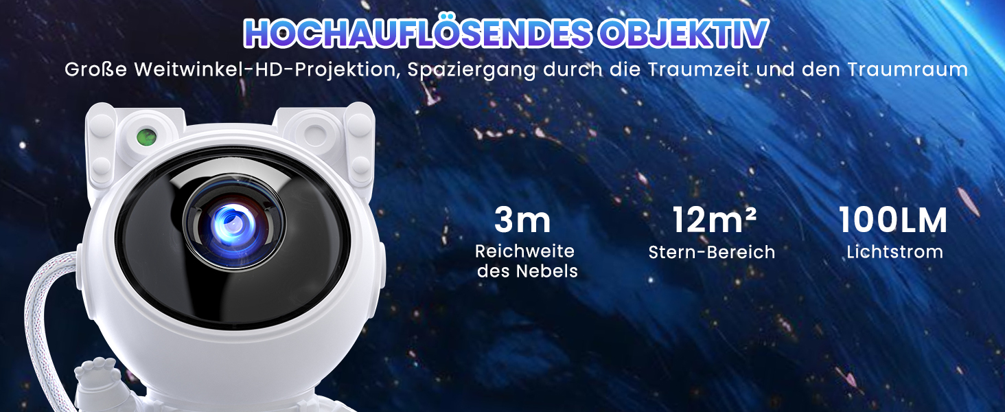 LED проектор зоряного неба з музикою Sternenhimmel, 2025, у вигляді бейсболіста-астронавта, лампа з дистанційним керуванням для спальні, дитячий та дорослий нічник, білий