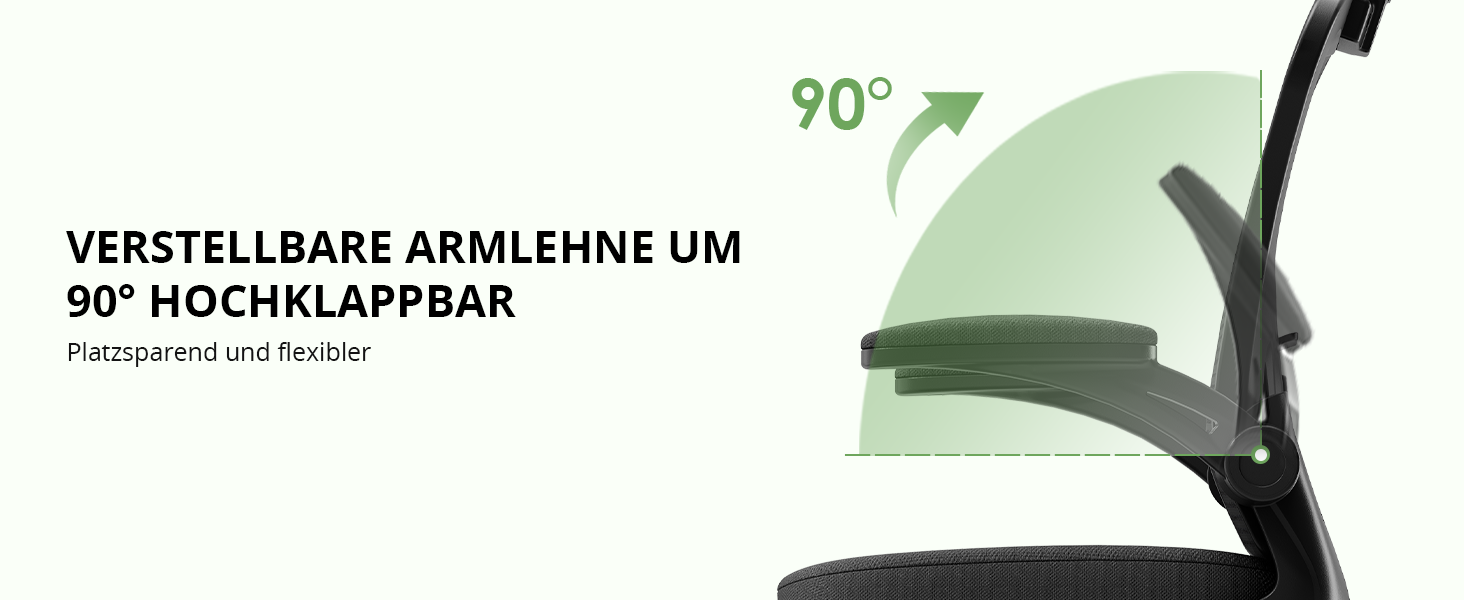 Офісне крісло Synorla: ергономічне, чорне, з регульованою підтримкою попереку та підголівником (150 кг)