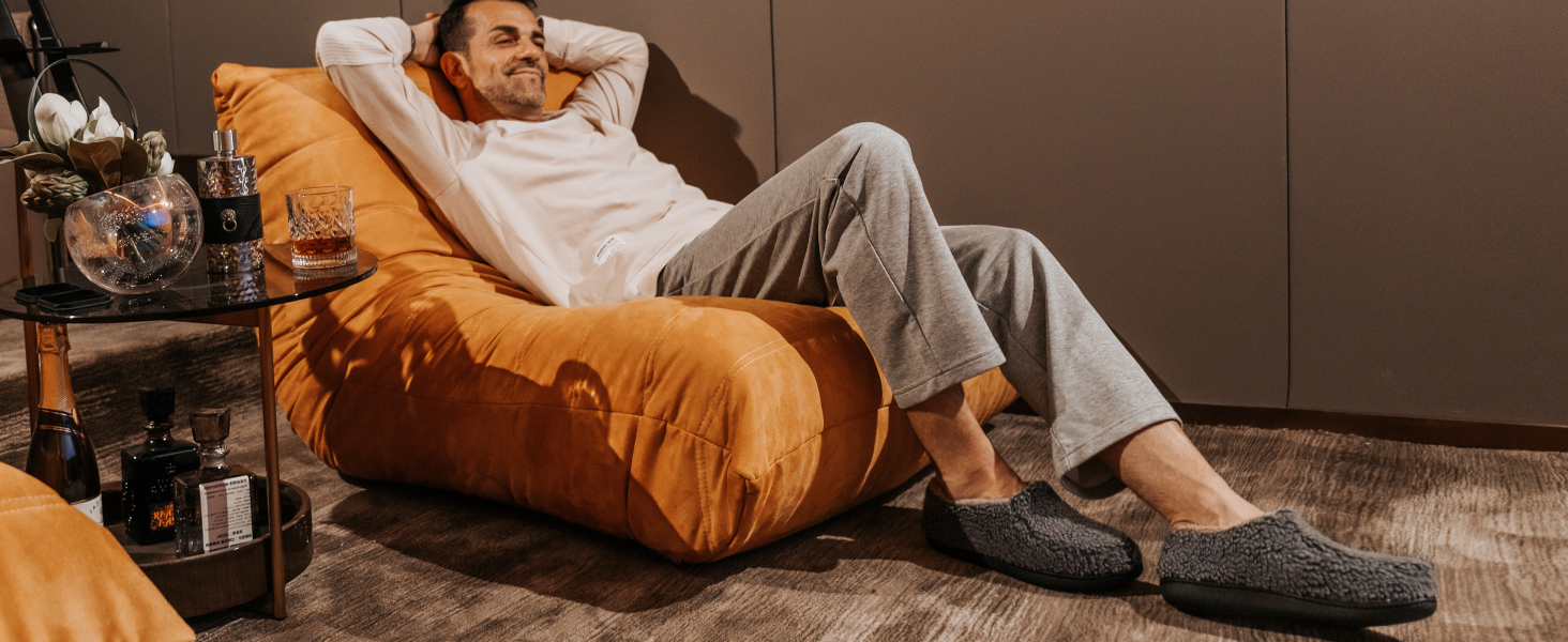 Чоловічі халапи RockDove Nomad з пам'яттю, чорні, 42.5/43.5 EU